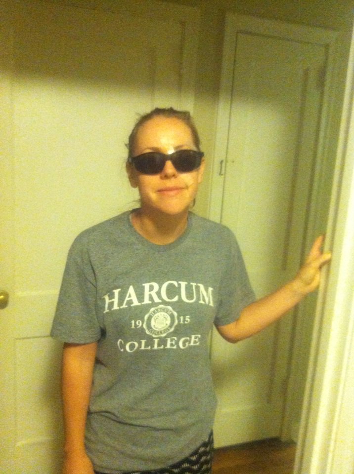 Say hello to the prettiest LASIK patient, Mrs. Anderson! She's feeling a bit puny but still looking cute!