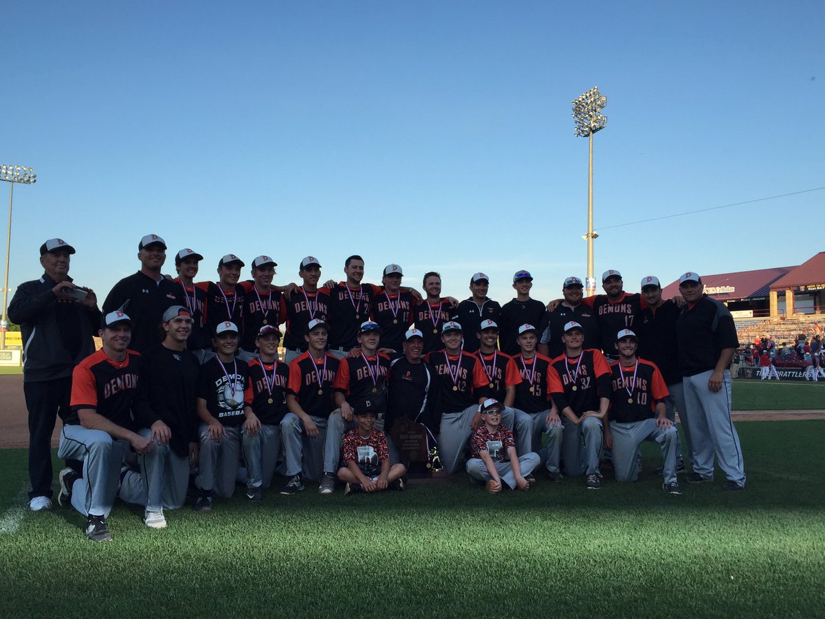 WIBallCentral's tweet photo. The last state champion to be crowned is the Burlington Demons for Division 1! https://t.co/8yWKk9Cj5l