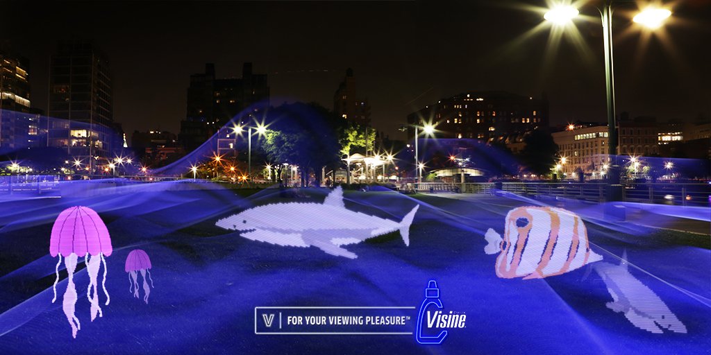 When you’re in too deep to leave the theater, there’s VISINE®. #viewingpleasure