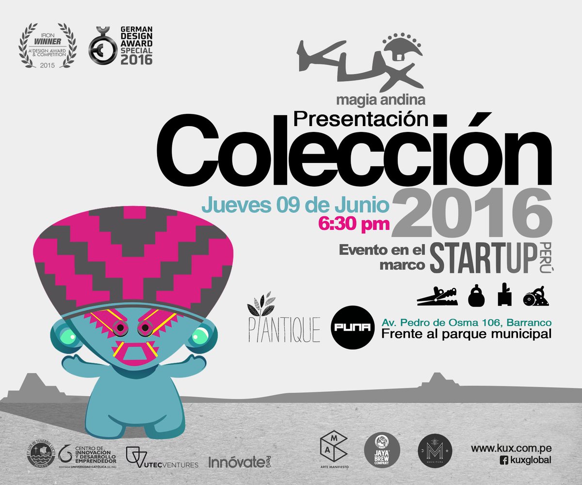 kuxglobal's tweet photo. Gracias al diario @larepublica_pe por la nota sobre la presentación de la Colección KUX 2016 https://t.co/x54hpwVQBY https://t.co/UWnsxJXVqf