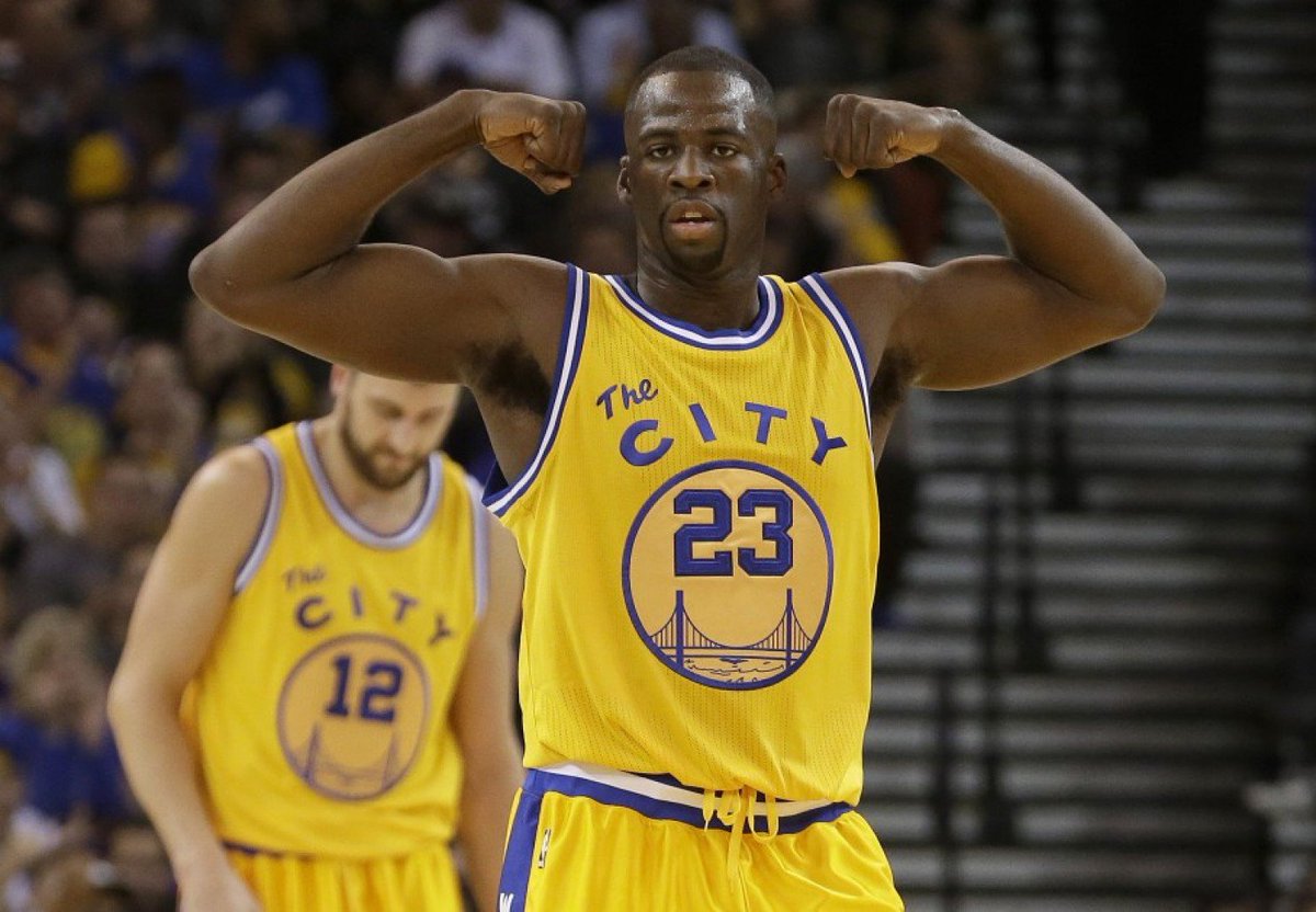 SPORTalkDubs's tweet photo. RETWEET if you are glad to have Draymond back in the lineup tonight!!! Let's get this 'Ship!!! #DubNation https://t.co/HRLkGMFrbi