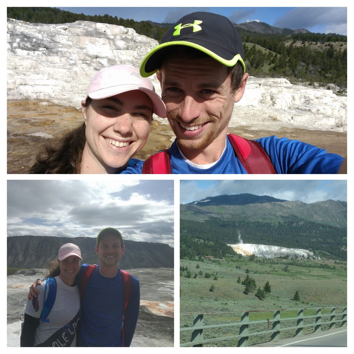 DavidWitman1's tweet photo. Fun day! mammoth springs with @JamieWitman! But now back to cell service and civilization #yellowstone #FindYourPark https://t.co/7PhcTmJLSq