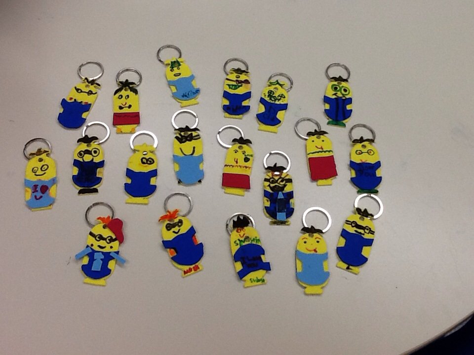 Happy Father's Day key rings