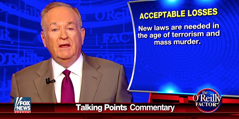 esquire's tweet photo. Bill O'Reilly has a surprising change of opinion on gun laws in the wake of Orlando: https://t.co/uSdjkA5hqK https://t.co/W8jeJW1jTK