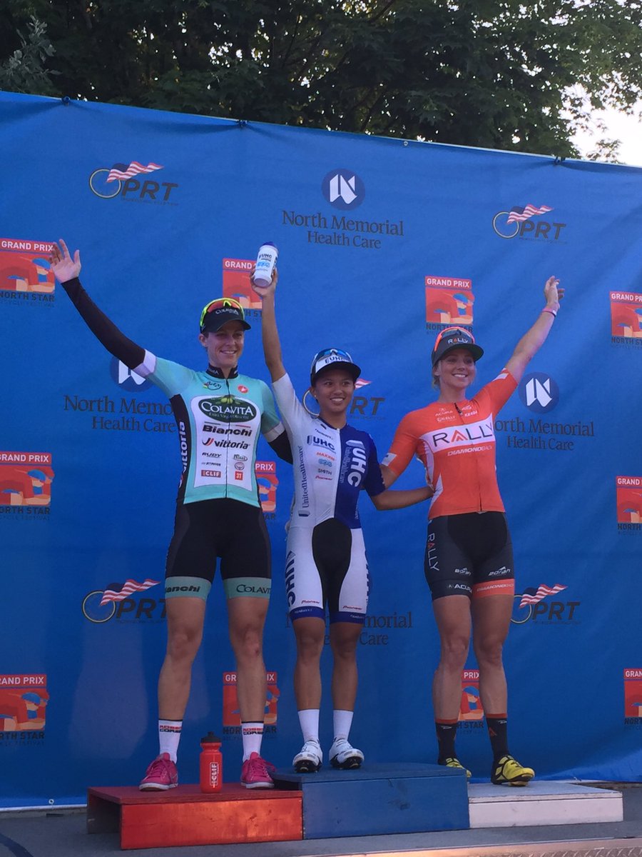Stage 3 podium:
1. <a href="/CorynRivera/">Coryn Labecki</a> <a href="/UHCprocycling/">UHCprocycling</a> 
2. <a href="/Kimbers_Wells/">Kimberley Wells</a> <a href="/TeamColavita/">Team Colavita</a> 
3. <a href="/ericaallar/">E.</a> <a href="/Rally_Cycling/">Circuit Sport</a> #nsgp