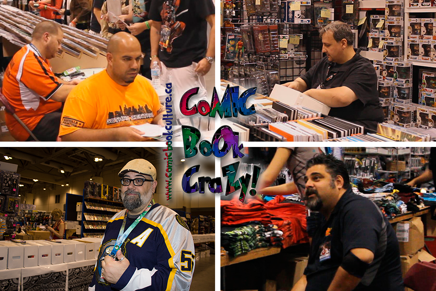 ComicBCulture's tweet photo. 4 vendors &amp; their trials &amp; tribulations @FanExpo! @GothamCentral1 @ComicBookLounge @SilverSnailTO @OneMillionComix https://t.co/DjIan6XGyj