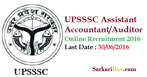 SarkariBoy's tweet photo. #UPSSSC Assistant Accountant/Auditor Online Recruitment 
Apply Online: https://t.co/uhEiz2GPEt
Last Date: 30/06/2016 https://t.co/wqgrtps4te