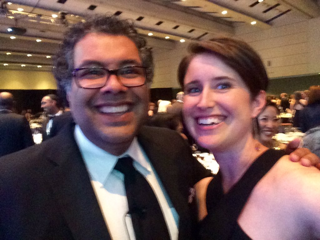 alexandralwhite's tweet photo. Mayor Nenshi and me at #tastruenorth https://t.co/Ms5Z5qU21A