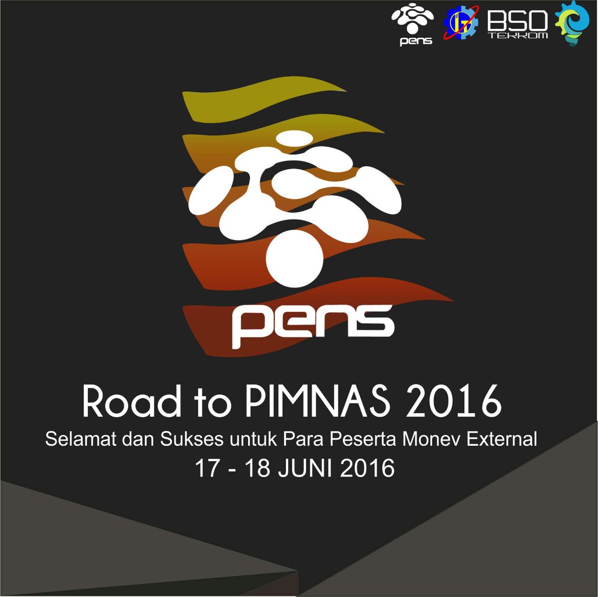 hmcepens's tweet photo. Selamat dan sukses untuk peserta monev external ROAD to PIMNAS 2016 #BravoTekkom #Victoria #PKM2016 https://t.co/rgK1o4DQvx