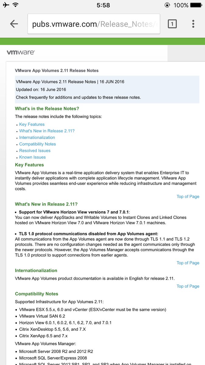 <a href="/appvolumes/">AppVolumes</a> 2.11 is out with support for instant clones and windows 10!