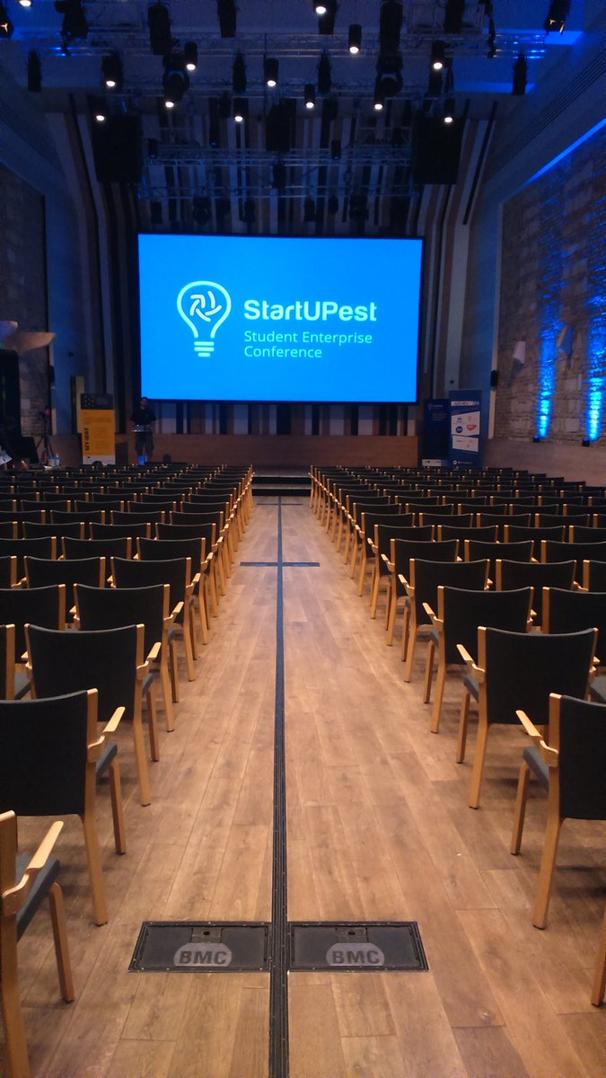 TillSpanke's tweet image. Thrilled to be at the #StartUPest SEC today organised by @My_WayProject #Yentrepreneur #StartupEU