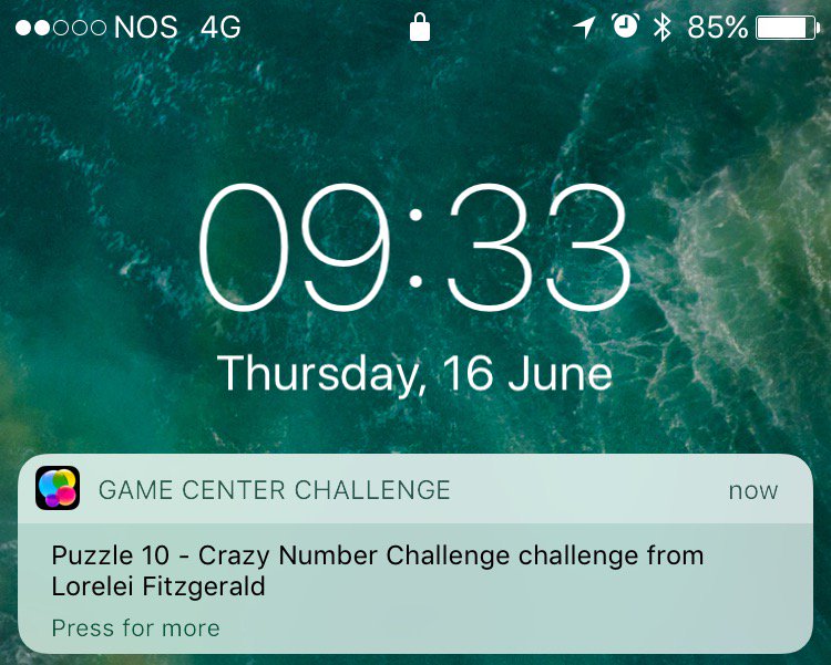 dordio's tweet image. That’s awkward, Game Center. #iOS10 #iOS10Bugs
