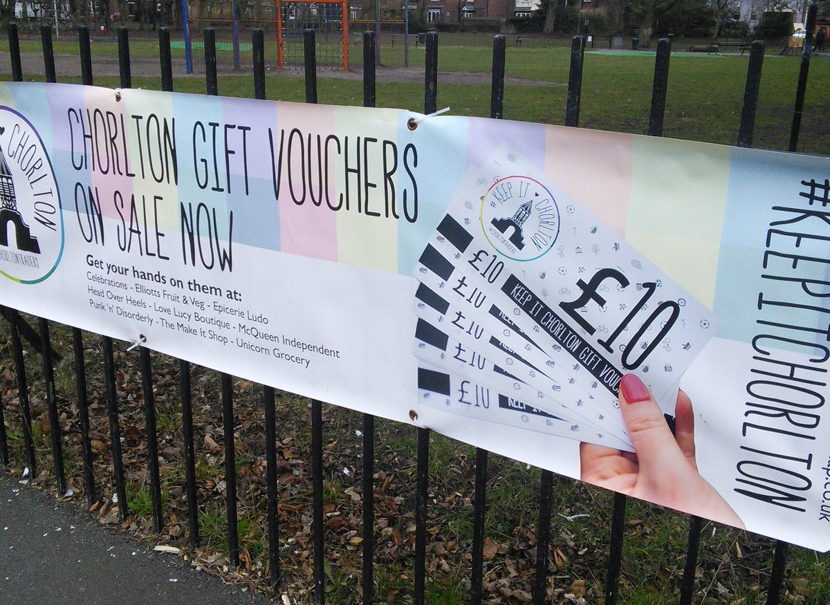 For #Chorlton lovin' dads 📣📣 The Chorlton gift vouchers 😉