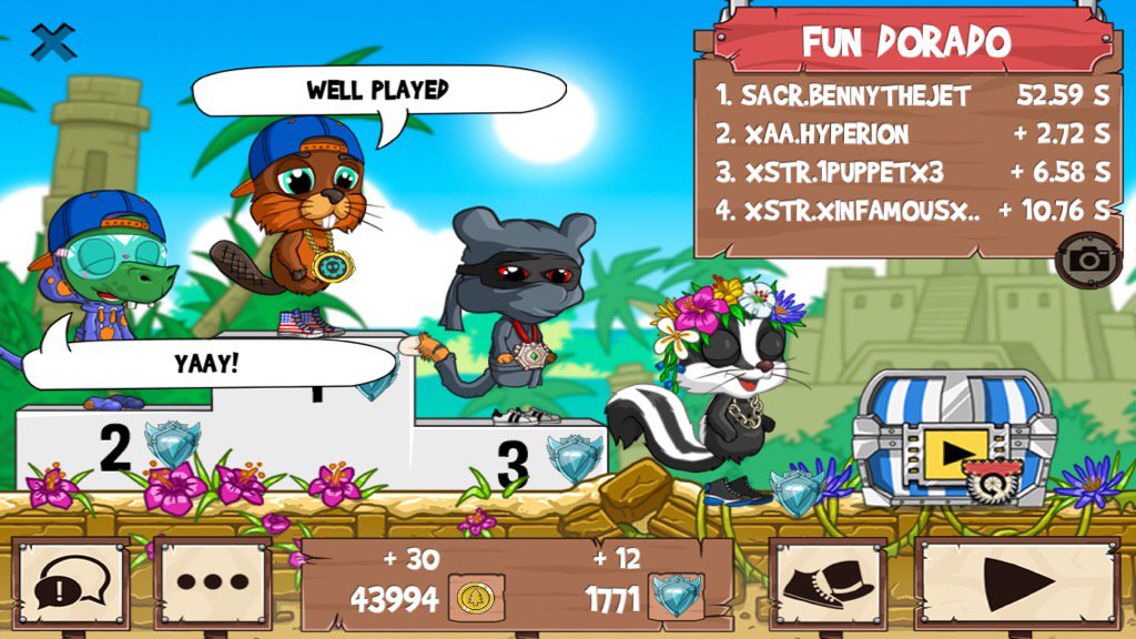 Hype_fr2's tweet photo. Having a blast @ #funrun2 #BennyTheJet #1PuppetX3 #xiNFAMOUSxYx https://t.co/XW1HsRDjkx
