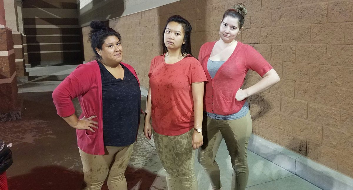 The waterballon aftermath picture. We look great in soaked red and khaki, don't we? <a href="/Handler29/">Mandee Handrahan</a> <a href="/Adam_Reiter/">Arbitrum Now</a> #t619
