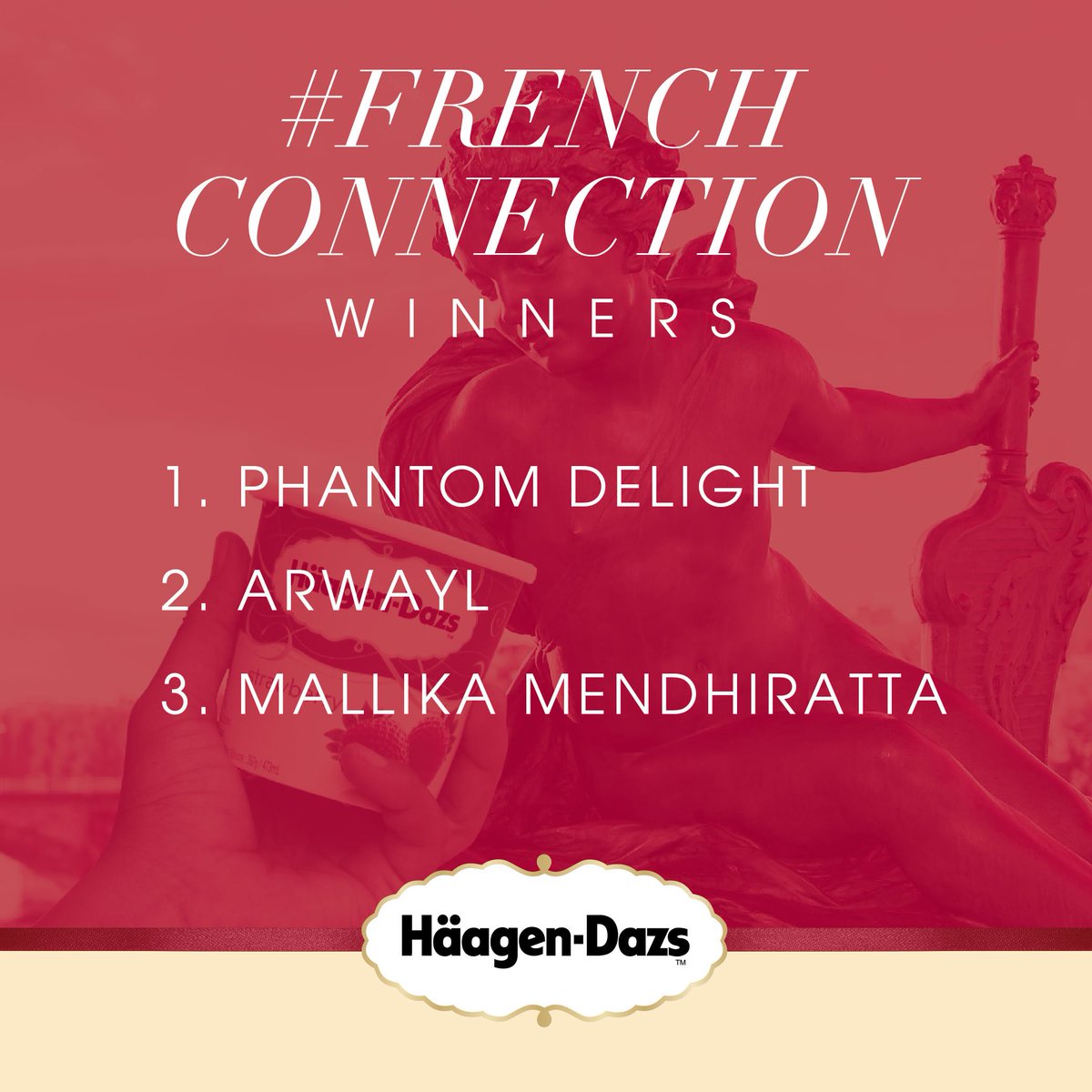 Presenting the fourth set of winners for our French Connection Contest
Email details to Gauri.Ramaswamy@genmills.com