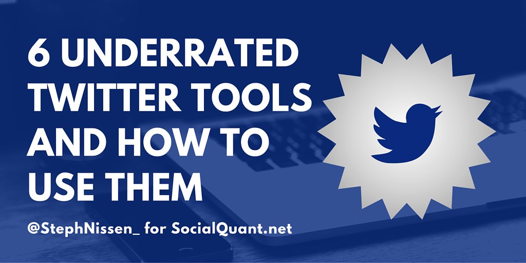 lakawula's tweet photo. 6 Underrated Free #Twitter #Tools and How to Use Them: https://t.co/KnHLJ1RIzr https://t.co/AURWo1djqa