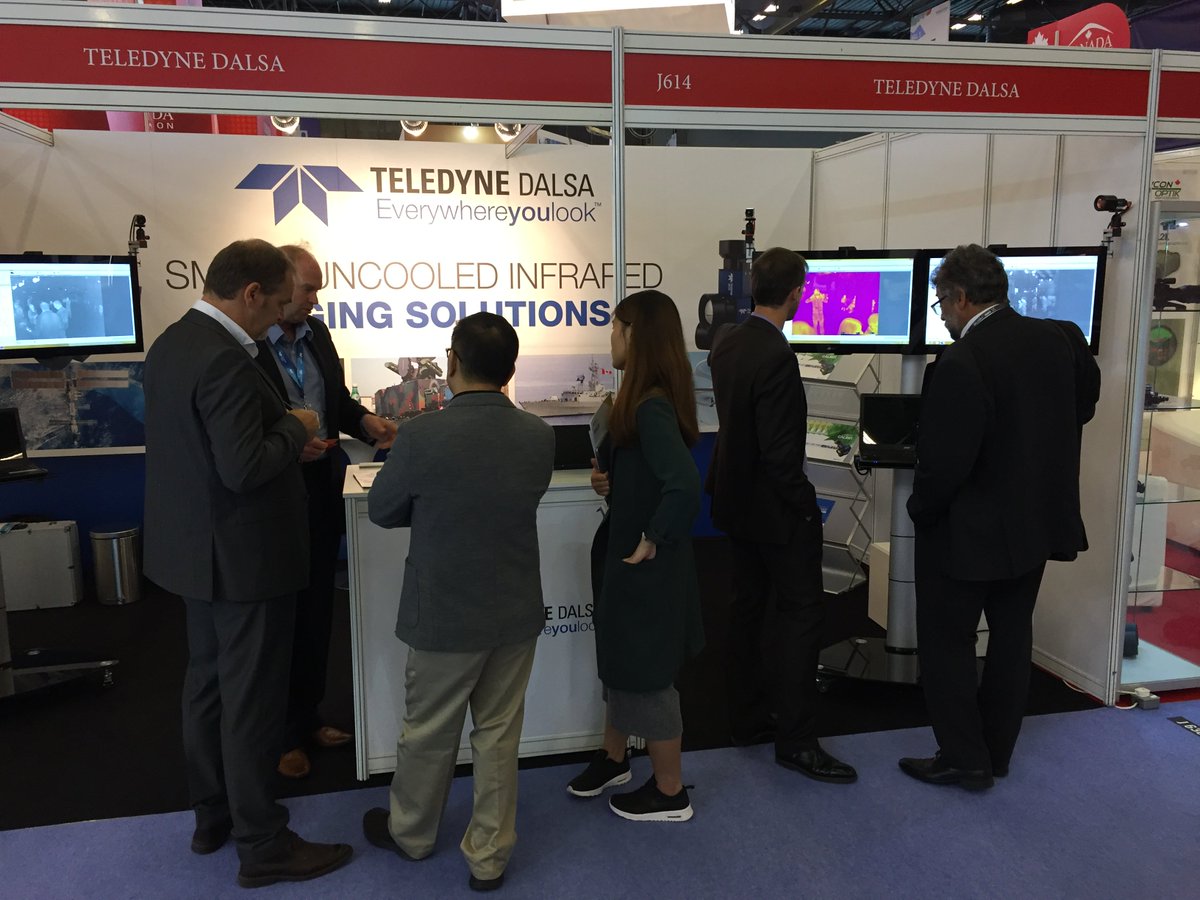 TeledyneDALSA's tweet image. Last day of #Eurosatory! See us us in booth J614. Check out our #uncooled LWIR #thermalcamera