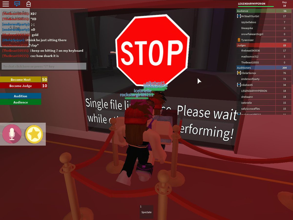 Hyperion Crew Hyperion Squad Twitter - roblox got talent being a judge