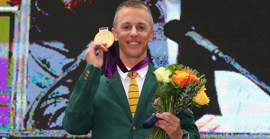 RaynerMedia's tweet photo. WATCH @JaredTallent receive his London @Olympics GOLD Medal in Melbourne today https://t.co/yx4o24zbag https://t.co/Kpz20dvQS0