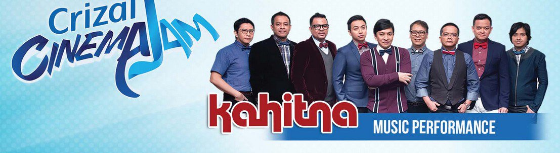 Seru banget kan Perform @KahitnaFull saat acara #Crizal #CinemaJam Hayo yang punya usulan utk taun berikutnya