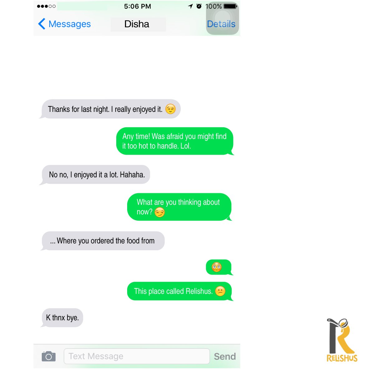 Relishus's tweet photo. Relishus catering keeps your guests impressed but unfortunately, can't guarantee romance. https://t.co/L23If3RQsB https://t.co/WjeOhsIppF