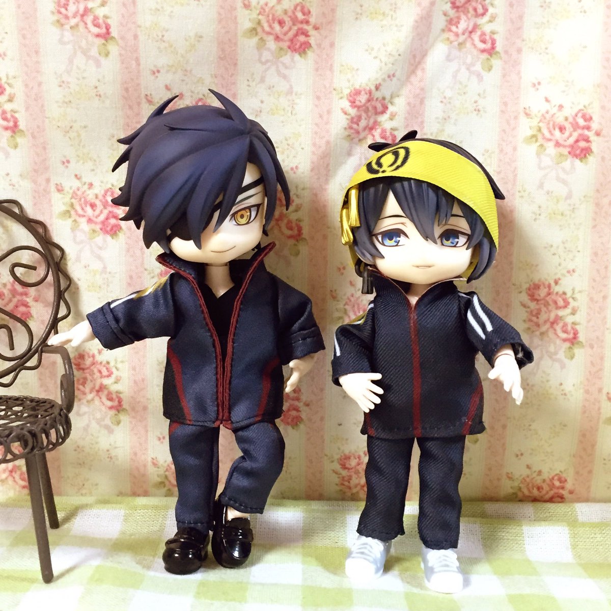 うさ ちゅむちゃん服屋もちぐるみん 改良版 左 出来ました 7 3閃華7で頒布します 燭台切光忠 内番衣装 上下 簡易tシャツ オビツ11サイズ 日にち近くなりましたら改めて詳細tlします オビツろいど ねんどろ刀剣男子 とうらぶ手芸部