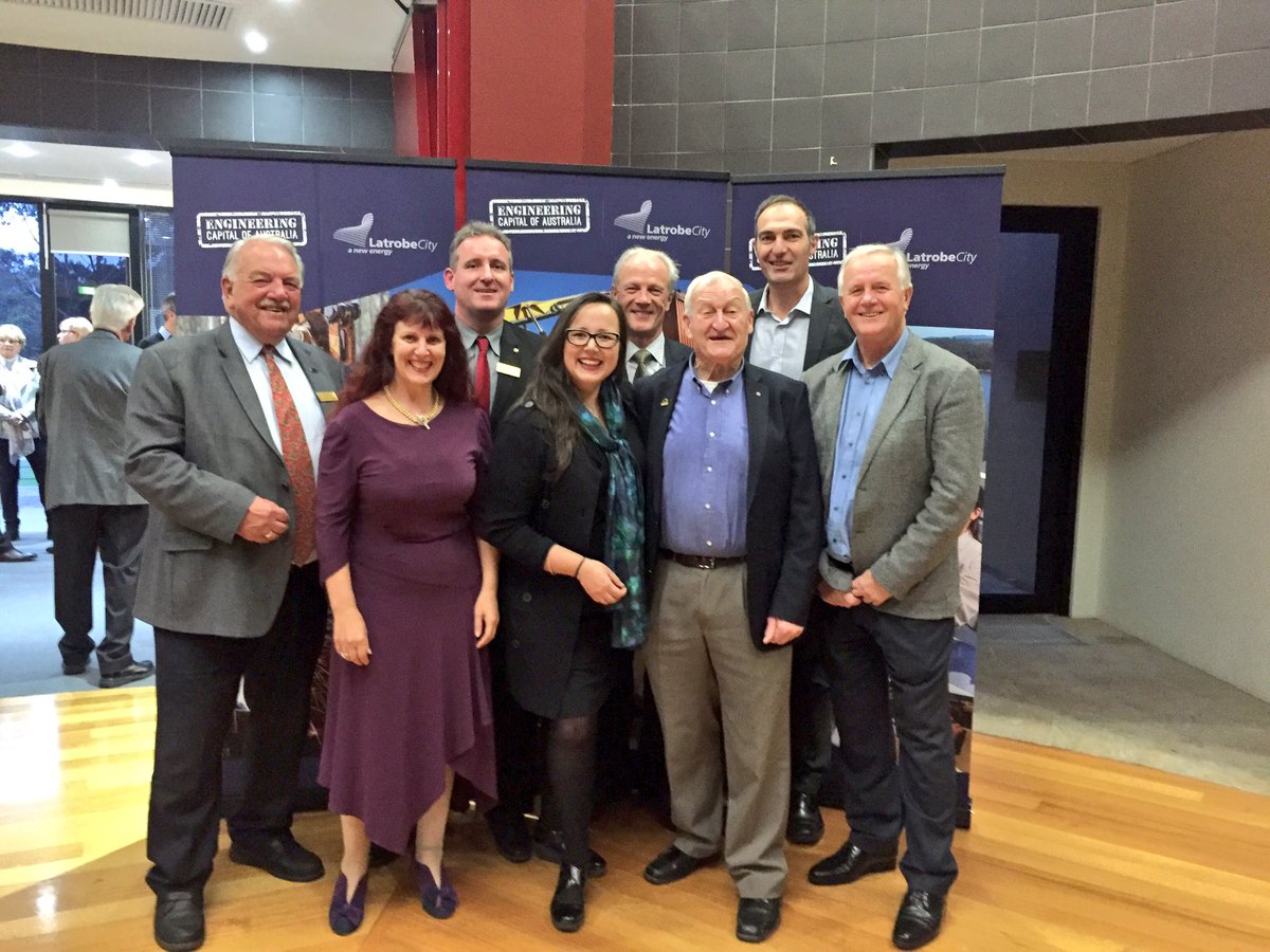 ShingvWorld's tweet photo. Big day for @latrobecity @ launch of economic strategy & plan to make LV Australia's engineering capital! #gippsnews https://t.co/cJeTddSEIe