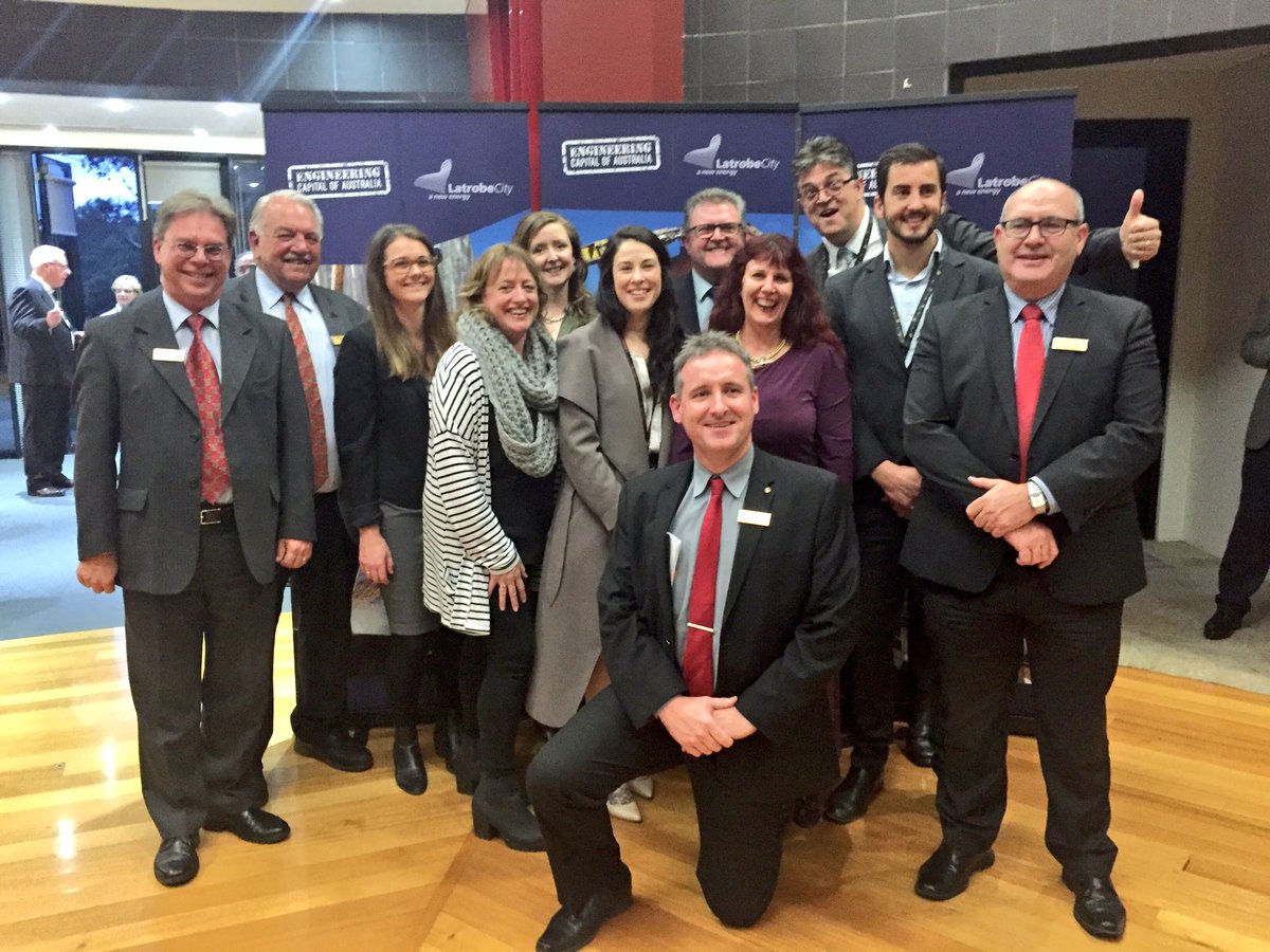 ShingvWorld's tweet photo. Big day for @latrobecity @ launch of economic strategy & plan to make LV Australia's engineering capital! #gippsnews https://t.co/cJeTddSEIe