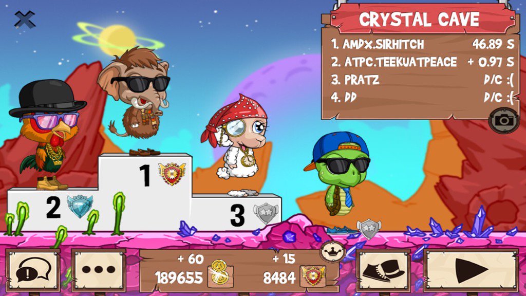 HI7CHx1's tweet photo. Get on my level, son! #funrun2 #teekuatpeace #pratz #dd https://t.co/BMP8f2F71g