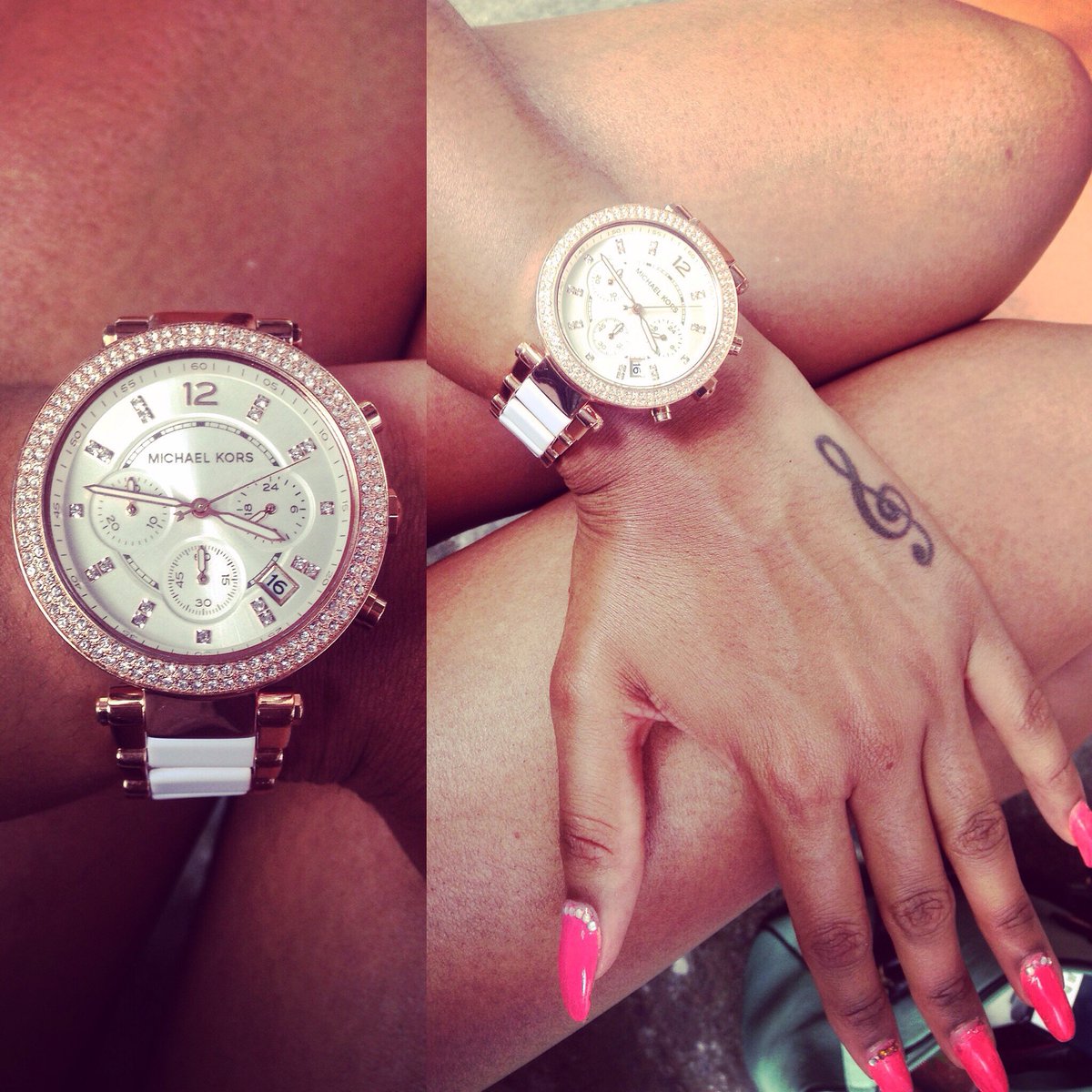 ZsaZsaChante's tweet photo. To celebrate passing my exams I may have splashed out and treated myself 🙈😏☺️ #examresults #michealkors #lawdegree https://t.co/T6OleJ1x7g