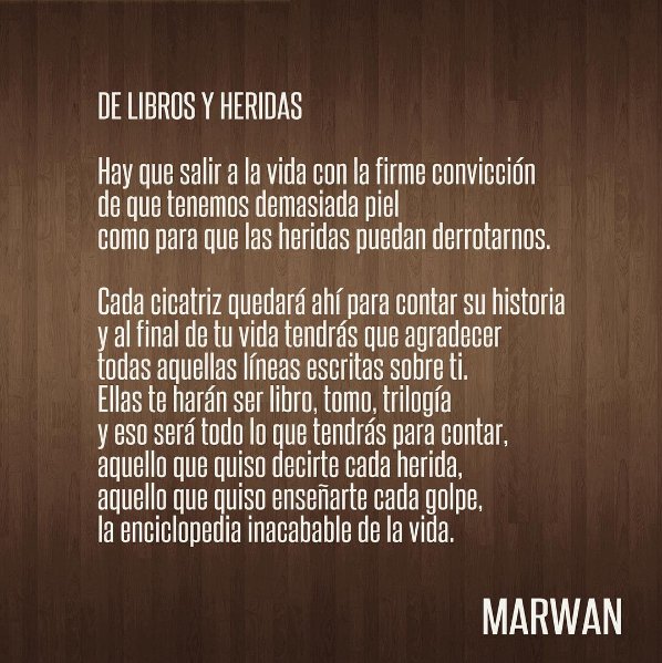 Marwanmusica's tweet photo. Va a tener razón @luisramiro cuando dice que el dolor es una suerte, aunque cuando duela seamos incapaces de verlo. https://t.co/HUYGUjvB1r