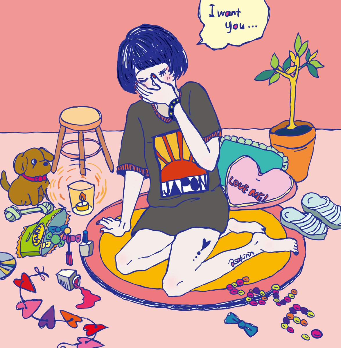 好きすぎて吐きそう。
#リプきたセリフで一コマ描く 
#絵描きさんと繋がりたい