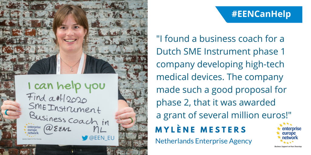 EEN_EU's tweet photo. Is your business innovative enough to get #SMEInstrument funding?Ask the Network #EENCanHelp https://t.co/DRXDsrwuAH https://t.co/9FSlbhrnTc