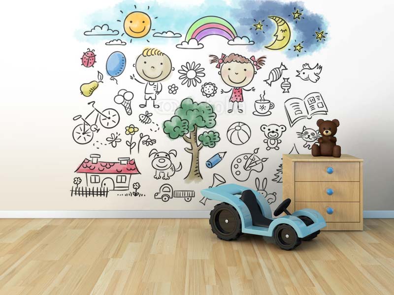 Room Art בטוויטר 大人も子どもも楽しめる 塗り絵壁紙 壁の落書き対策としても大活躍します T Co N5rcfhfwsi 大人の塗り絵 壁紙 インテリア Diy