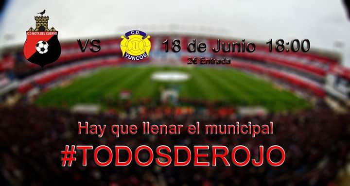 Y mañana a las 18:00 recuerda,tienes una cita con nuestro equipo juvenil.Todos juntos para la remontada. #SiSePuede
