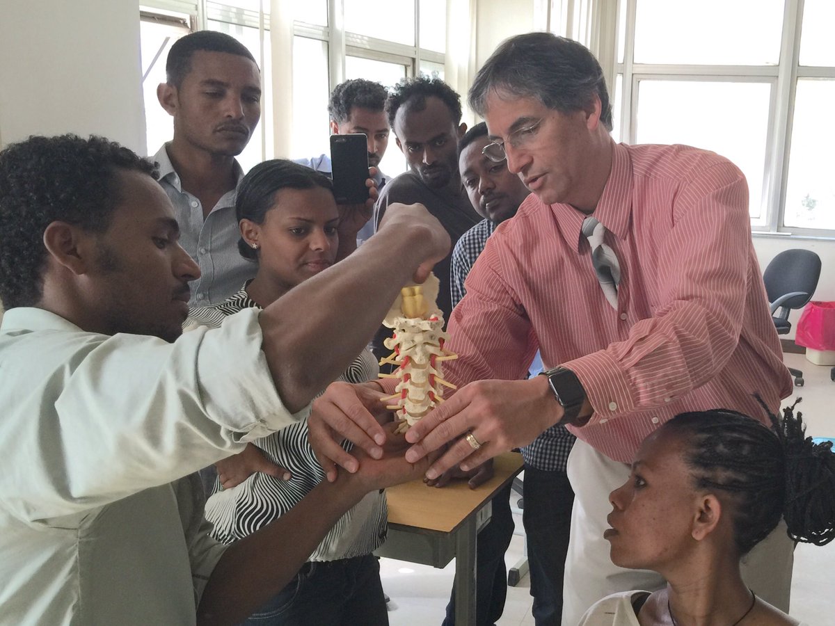 rlandeldpt's tweet image. Post-professional DPT students at Addis Ababa U./@RegisDPT Ethiopia. 1st DPT in Africa taught by 1st DPT in USA