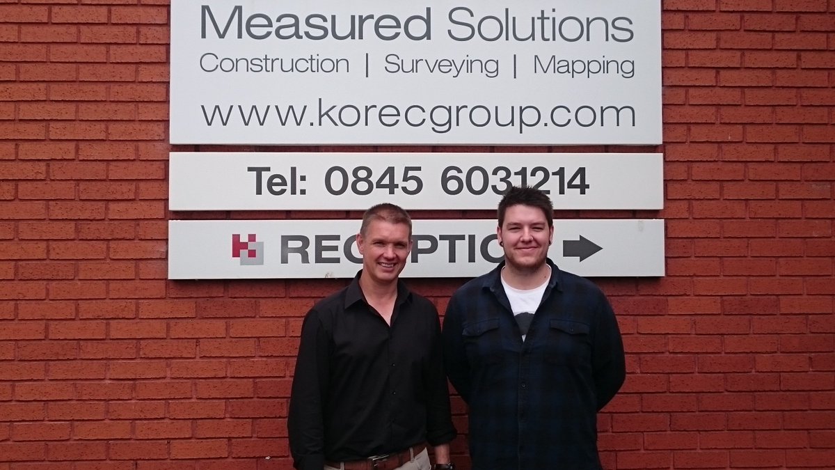 Visit from Sunshine Survey today for <a href="/TrimbleNews/">Trimble Geospatial</a> Access coordinate system training #KORECTraining <a href="/KORECGroup/">KOREC Group</a>
