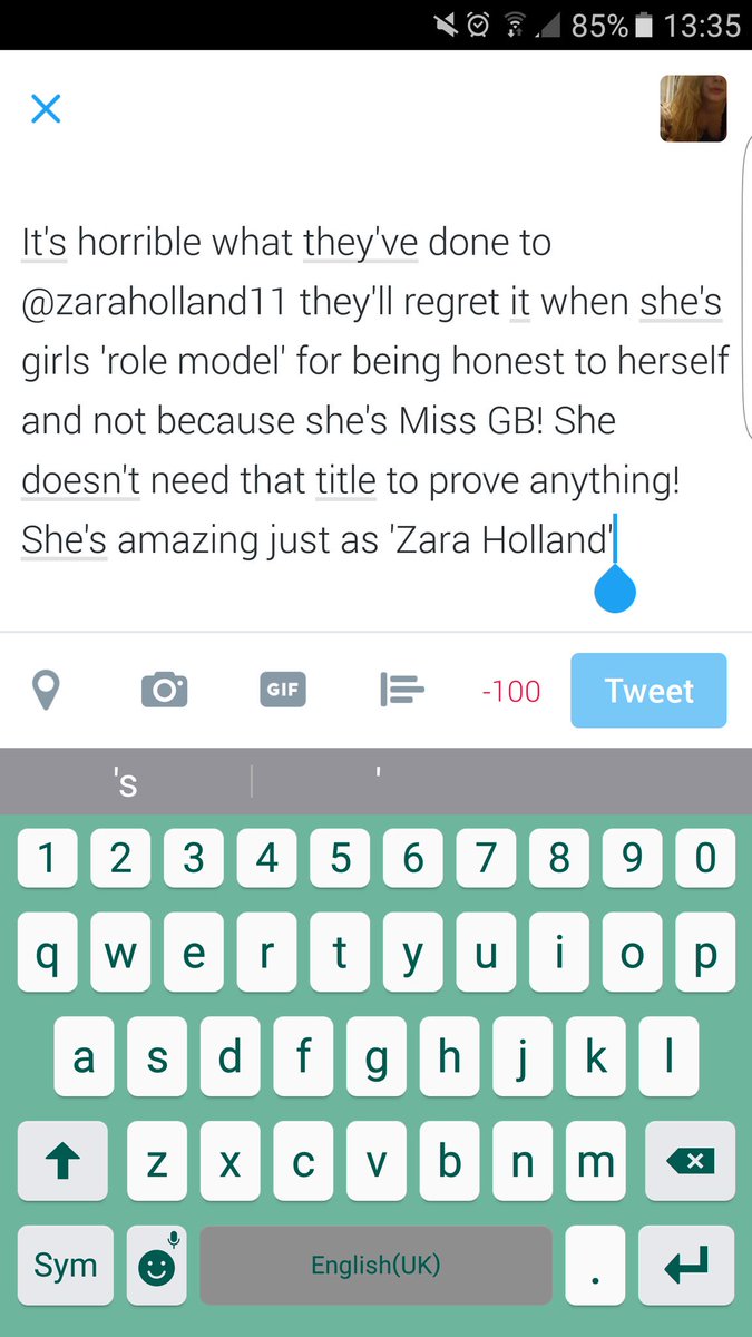 LaureneLuke's tweet photo. @zaraholland11 no-one should ever be 'slut-shamed' just do whatever makes you happy! Ignore the haters! #loveisland https://t.co/NPc1u07Vfu