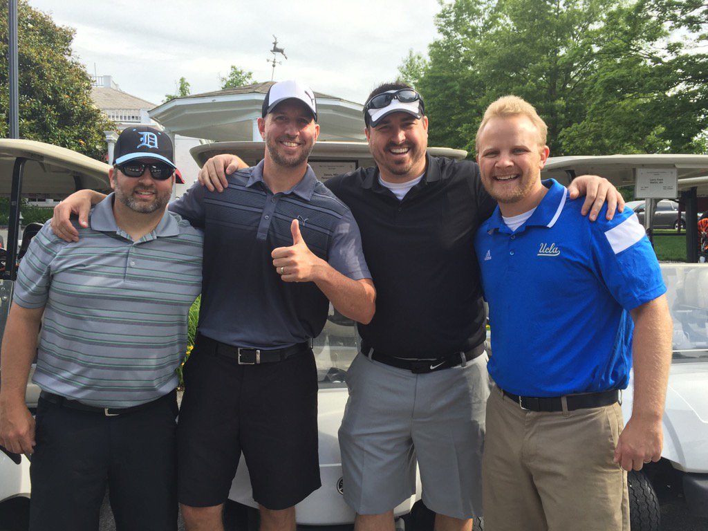 JayBastianelli's tweet photo. HB's staff does not only plan for strong lessons, but they also bring their A game on the golf course.  #rcef https://t.co/lH7y0dOEF1