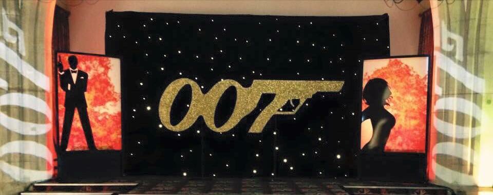 The venue is getting dressed.... Should be a great night!! #CHARITYNIGHT #BOND #PTA
