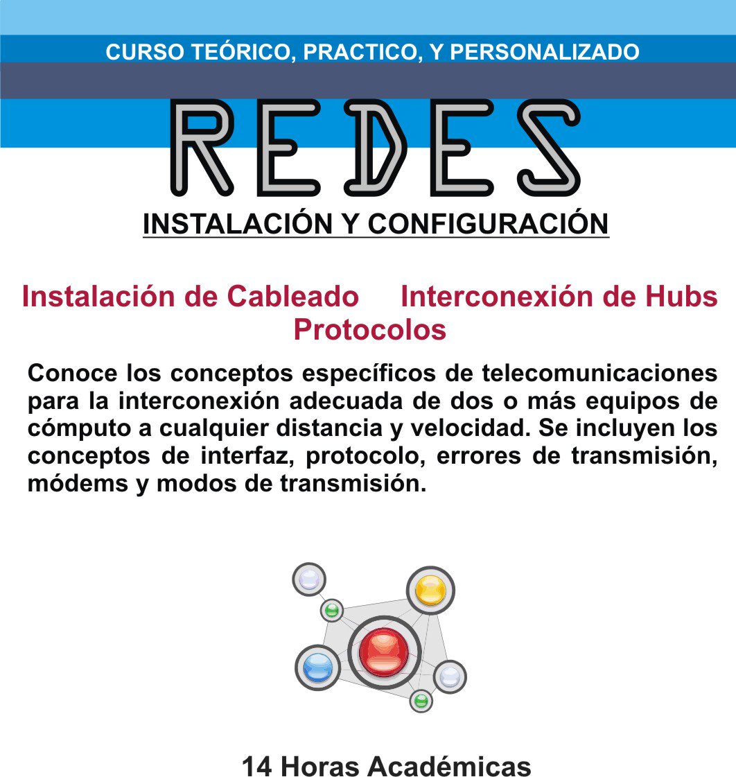 ¡Conoce nuestro curso de Instalación y Configuración de REDES!