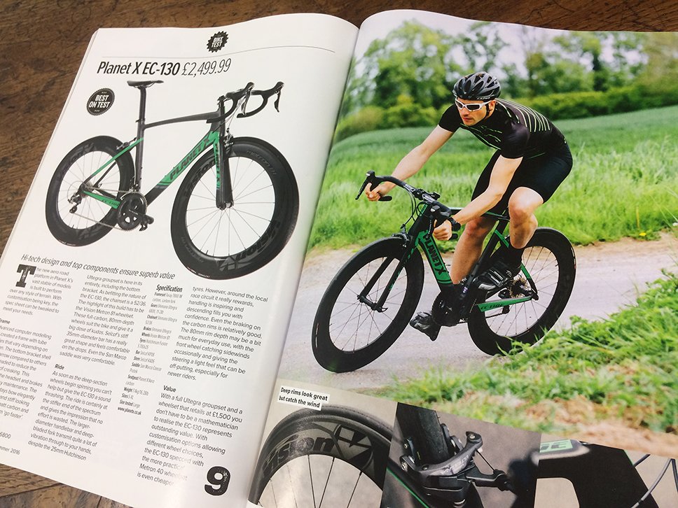 planet x ec130 frame