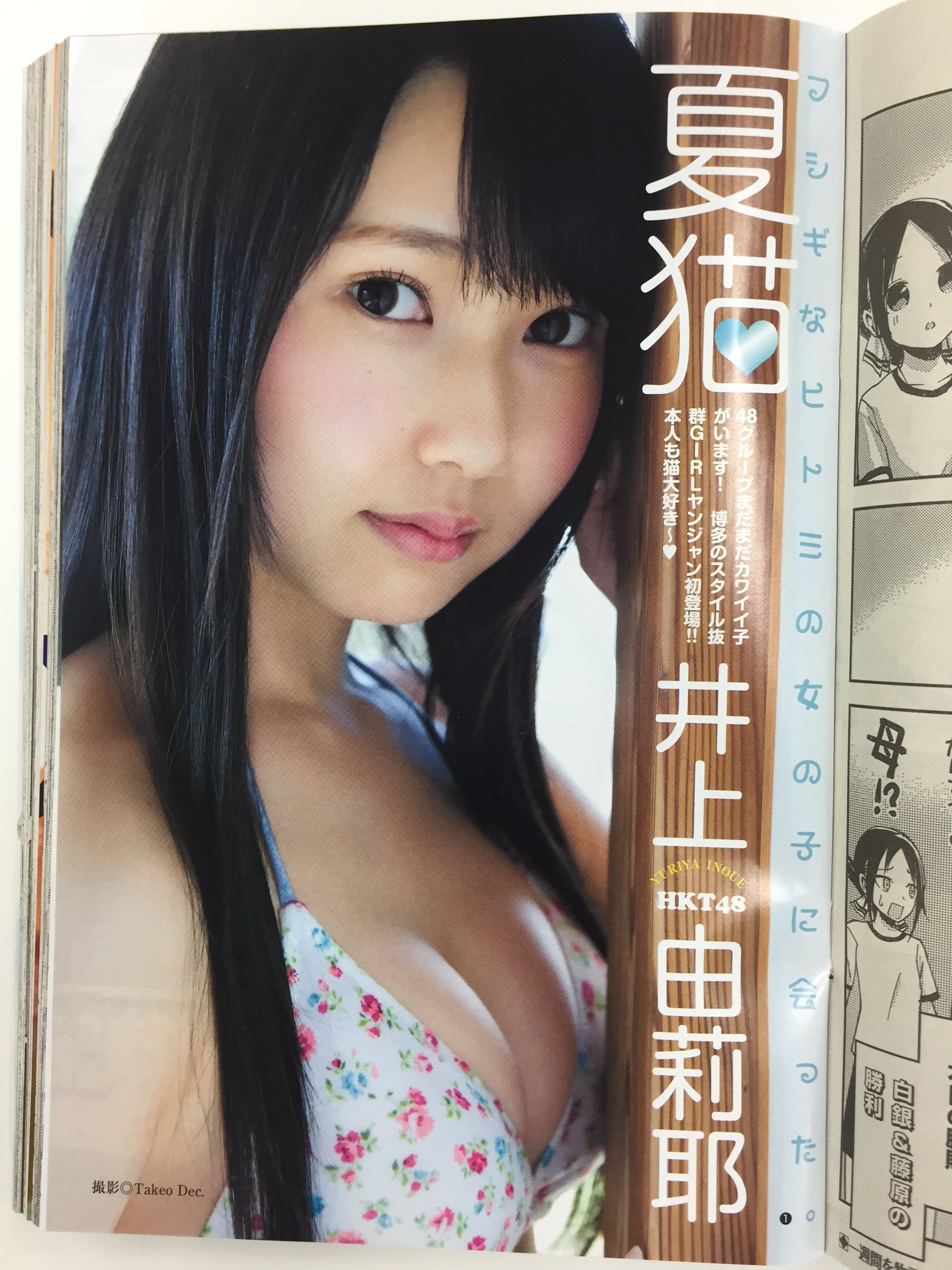 井上由莉耶 水着