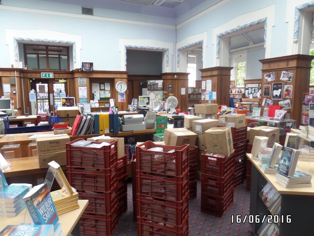 Hurrah Langside is re-opening this Monday. Bit of work for team to do before then so maybe no #FridayFeeling !