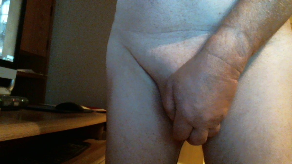 mikey70072's tweet photo. Good Friday to all, #pantsoftheday no pants going commando today. Got so excited #dicslip https://t.co/0qe9zgIV0C