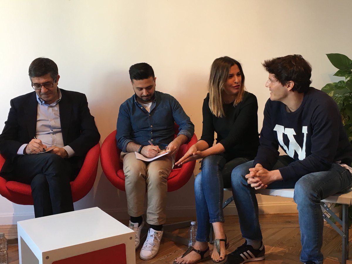 change_es's tweet photo. .@MateoYAndrea de @MegaStarSpain presentan su campaña #NiPasoNiMePaso por un protocolo antibullying #PatxienChange https://t.co/yiO23eAGW9
