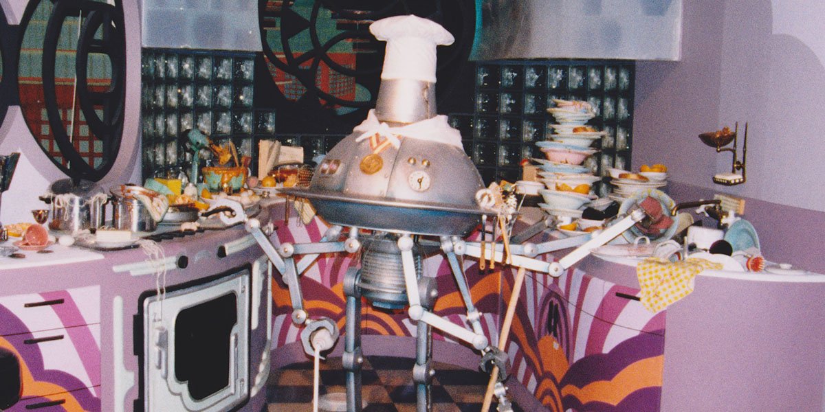 Designit's tweet image. Robots in the kitchen: How much automation is too little – or too much? bit.ly/1Uim5a8 #FutureOfCooking