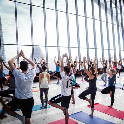 LIVEUK_'s tweet photo. Nothing beats a #Friday afternoon yoga session at the #TheSkyGarden!
#LondonLife #TeamLive #LiveOfficial https://t.co/Age5D0Mo6S