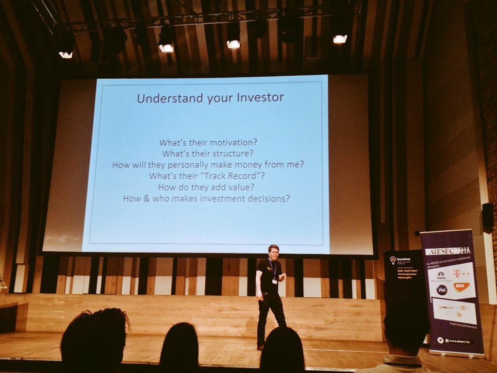 My_WayProject's tweet image. Understand how investors work, what their motivation is! Nick @capenterprise #Yentrepreneur #StartUPest #StartupEU